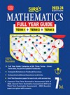 SURA`S 7th Standard Guide Mathematics Full Year English Medium 2023-24 Latest Updated Edition