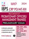 SURA`S IBPS Bank CRP X PO Probationary Officers and Management Trainees Preliminary Exam Book in English - LATEST EDITION 2024