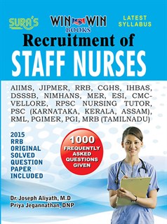 SURA`S Complete Study Material of Staff Nurse Recruitment Exam Solved Paper Books 2022