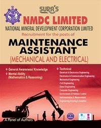 SURA`S NMDC Maintenance Assistant (Mechanical and Electrical ) Exam Books 2026