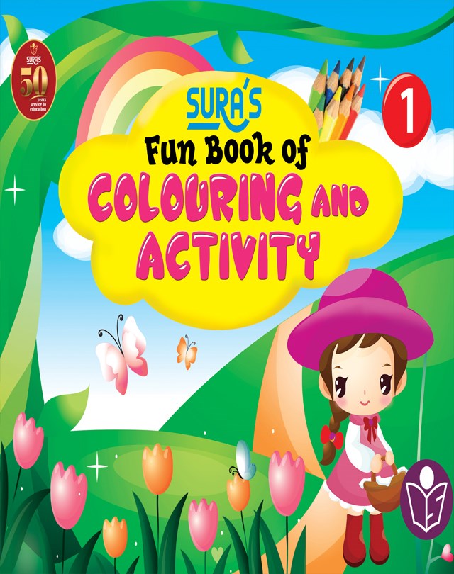 SURA`S Fun Book of Colouring and Activity - 1