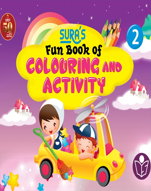 SURA`S Fun Book of Colouring and Activity - 2