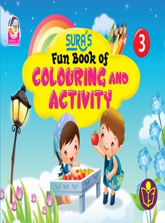 SURA`S Fun Book of Colouring and Activity - 3