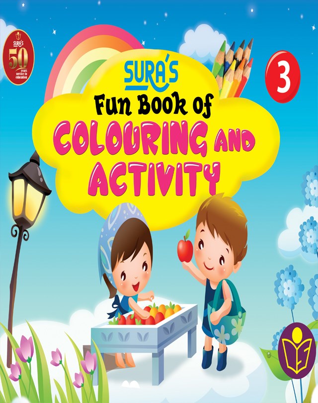 SURA`S Fun Book of Colouring and Activity - 3