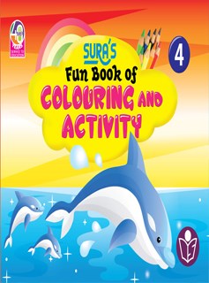 SURA`S Fun Book of Colouring and Activity - 4