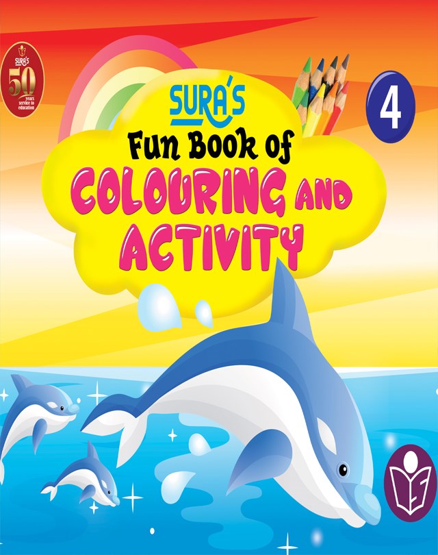 SURA`S Fun Book of Colouring and Activity - 4