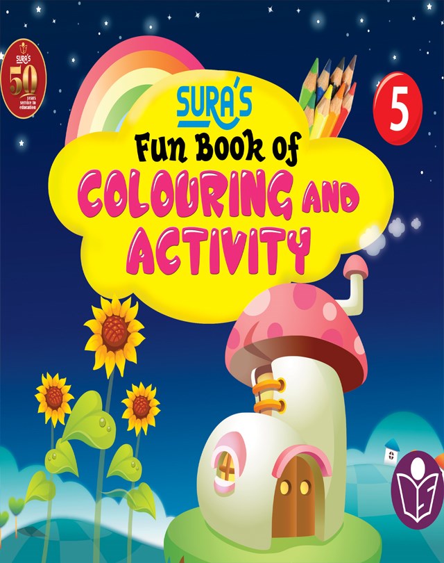 SURA`S Fun Book of Colouring and Activity - 5