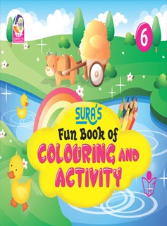 SURA`S Fun Book of Colouring and Activity - 6