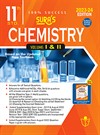 SURA`S 11th Standard Chemistry Volume - I and II (Combined) Exam Guide in English Medium 2023-24 Edition
