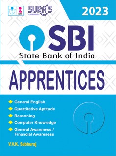 SURA`S SBI (State Bank of India) Apprentices Exam Books in English - LATEST EDITION 2023