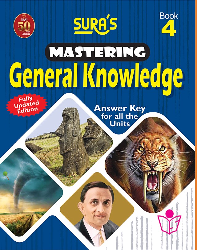 SURA`S Mastering General Knowledge (GK) Book - 4 - Fully Updated Edition