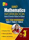 Sura`s 3rd Std Mathematics Full Year Workbook Exam Guide (Latest Edition)