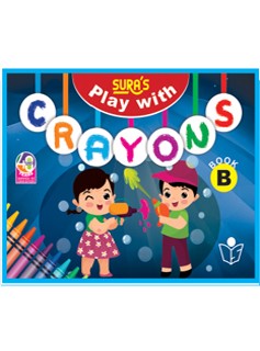 SURA`S Play with Crayons Book - B