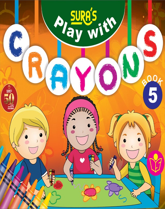 SURA`S Play with Crayons Book - 5