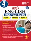 SURA`S 4TH STD ENGLISH FULL YEAR GUIDE (TERM1+TERM2+TERM3) 2021-22 Edition - based on Samacheer Kalvi Textbook 2021