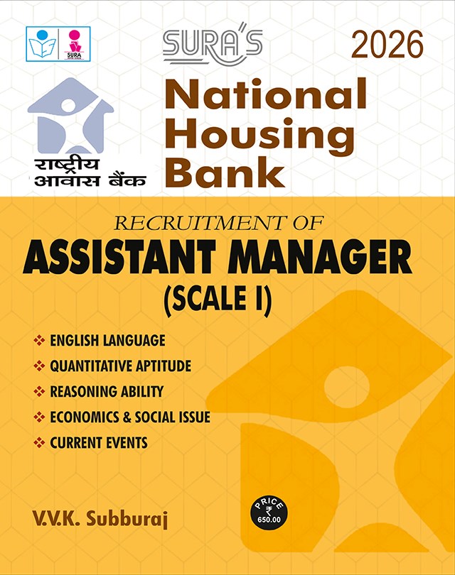 National Housing Bank (NHB) Assistant Manager Scale I Exam Books in English 2026