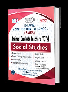 SURA`S Eklavya Model Residential School(EMRS) Trained Graduate Teachers(TGTs) Social Studies Exam Books - LATEST EDITION 2022