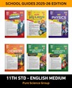 SURA`S 11th STD All subjects in 1 bundle Offer For Pure Science group students (Tamil, English,Bio-Botany,Bio-Zoology,Physics,Chemistry) Set of 6 Guides - English Medium 2025-26 Edition