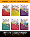 SURA`S 12th STD All subjects in 1 bundle Offer For commerce group students (Tamil, English,Commerce,Accountancy,Economics,Business Mathematics) Set of 6 Guides - English Medium 2025-26