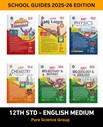 SURA`S 12th STD All subjects in 1 bundle Offer For Pure Science group students (Tamil, English,Bio-Botany,Bio-Zoology,Physics,Chemistry) Set of 6 Guides - English Medium 2025-26