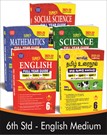 SURA`S 6th STD All subjects in 1 bundle Offer For 6th Std Students (Tamil, English, Mathematics, Science, Social Science) Set of 5 Guides - English Medium 2022-23 Edition