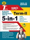 SURA`S 7th standard 5 in 1 Term - II Guide English Medium - Latest Edition 2022-23