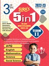 SURA`S 3rd standard 5 in 1 Term - II Guide English Medium - Latest Edition 2022-23