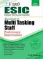 ESIC MTS (Multi Tasking Staff) Preliminary Exam Book in English Medium - Latest Edition 2025