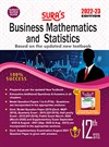 SURA`S 12th Std Business Mathematics and Statistics Exam Guide in English Medium 2022-23 Latest Updated Edition