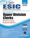 SURA`S ESIC UDC (Upper Division Clerks) Preliminary Exam Book in English Medium - Latest Edition 2026