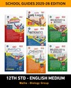 SURA`S 12th STD All subjects in 1 bundle Offer For 12th std Science group students (Tamil, English,Mathematics,Bio-Botany,Bio-Zoology,Physics,Chemistry) Set of 7 Guides - English Medium 2025-26