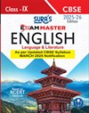 SURA`S 9th Standard CBSE ENGLISH Guide 2025-26 Edition(Based on NCERT Textbook)