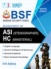 SURA`S BSF (Border Security Force) ASI  (Stenographer) and HC (Ministerial) Exam Book in English Medium - Latest Updated Edition 2023