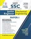 SURA`S SSC Junior Engineers Mechanical Engineering Paper 1 Exam Book Guide in English Medium 2026