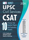 SURA`S UPSC Civil Services CSAT Previous Years Questions with Explanatory Answers Book in English - Latest Updated Edition 2024