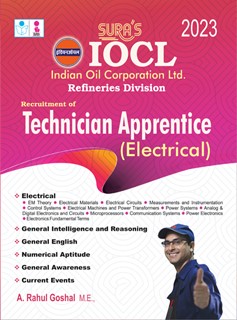 SURA`S IOCL ( Refineries Division ) Technician Apprentice Electrical Exam Book in English - LATEST EDITION 2023
