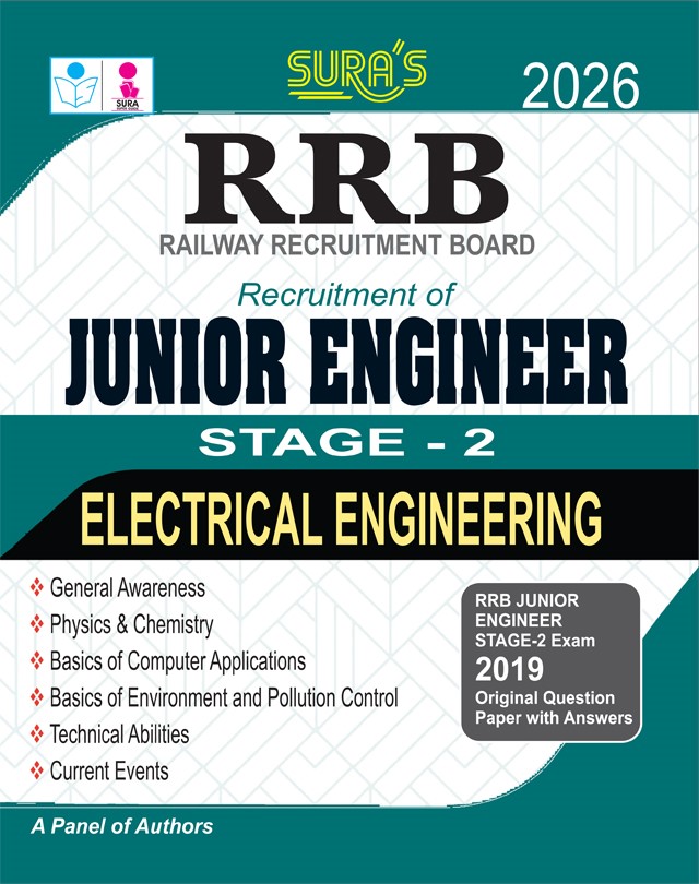 SURA`S RRB Junior Engineer Stage - 2 Electrical Engineering Exam Book in English Medium - Latest Updated Edition 2026