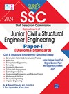 SURA`S SSC Junior Engineer Civil Engineering (Diploma Standard) Exam Book in English Medium - Latest Updated Edition 2024