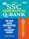 SSC CGL (Combined Graduate Level) Q-Bank Tier-I Exam Solved Question Papers with Explanatory Answers Book - 2024