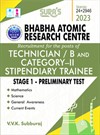 SURA`S Bhabha Atomic Research Centre(BARC)  Technician B and Category II Stipendiary Trainee  Stage 1 - Exam Books - Latest Updated Edition 2023