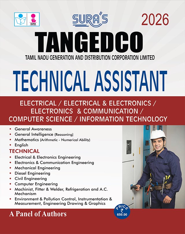SURA`S TANGEDCO Technical Assistant Exam Book Guide - Latest Updated Edition 2026