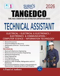 SURA`S TANGEDCO Technical Assistant Exam Book Guide - Latest Updated Edition 2026