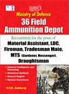 SURA`S Ministry OF Defence 36 Field Ammunition Depot ( Material Assistant , LDC , Fireman, Tradesman Mate, MTS,Draughtsman) Exam Book Guide 2024