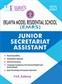 SURA`S Eklavya Model Residential School (EMRS) Junior Secretariat Assistant Exam Book Guide - English Medium 2023