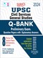 SURA`S UPSC Civil Services Ceneral Studies Q-Bank Perliminary Exam Question Papers with Explanatory Answers Book 2024