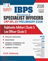 SURA`S IBPS SO Specialist Officers CRP SPL-XV Law Officer, Rajbhasha Adhikari Scale I Preliminary Exam Book Guide  in English Medium 2026