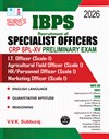 SURA`S IBPS SO Specialist Officers CRP SPL-XIII Preliminary Exam Book Guide I.T. Officer Scale I in English Medium 2026