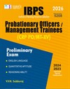 SURA`S IBPS CRP PO/MT-XV Probationary Officers / Management Trainees Preliminary Exam Book Guide in English Medium 2026