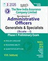 SURA`S NIACL The New India Assurance Company Limited Administrative Officers - Generalists and Specialists - Scale - I Phase - I Preliminary Exam Book Guide 2026