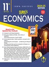 SURA`S 11th Standard Economics Exam Guide in English Medium 2024-25 Edition - Based on the Updated New Textbook